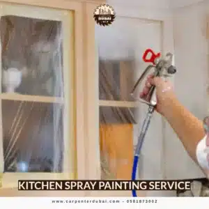 Kitchen Spray Painting Service