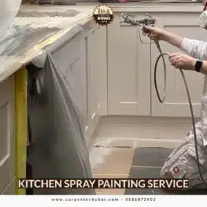 Kitchen Spray Painting Service