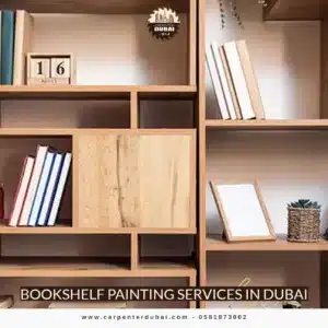 Bookshelf Painting Services in Dubai 