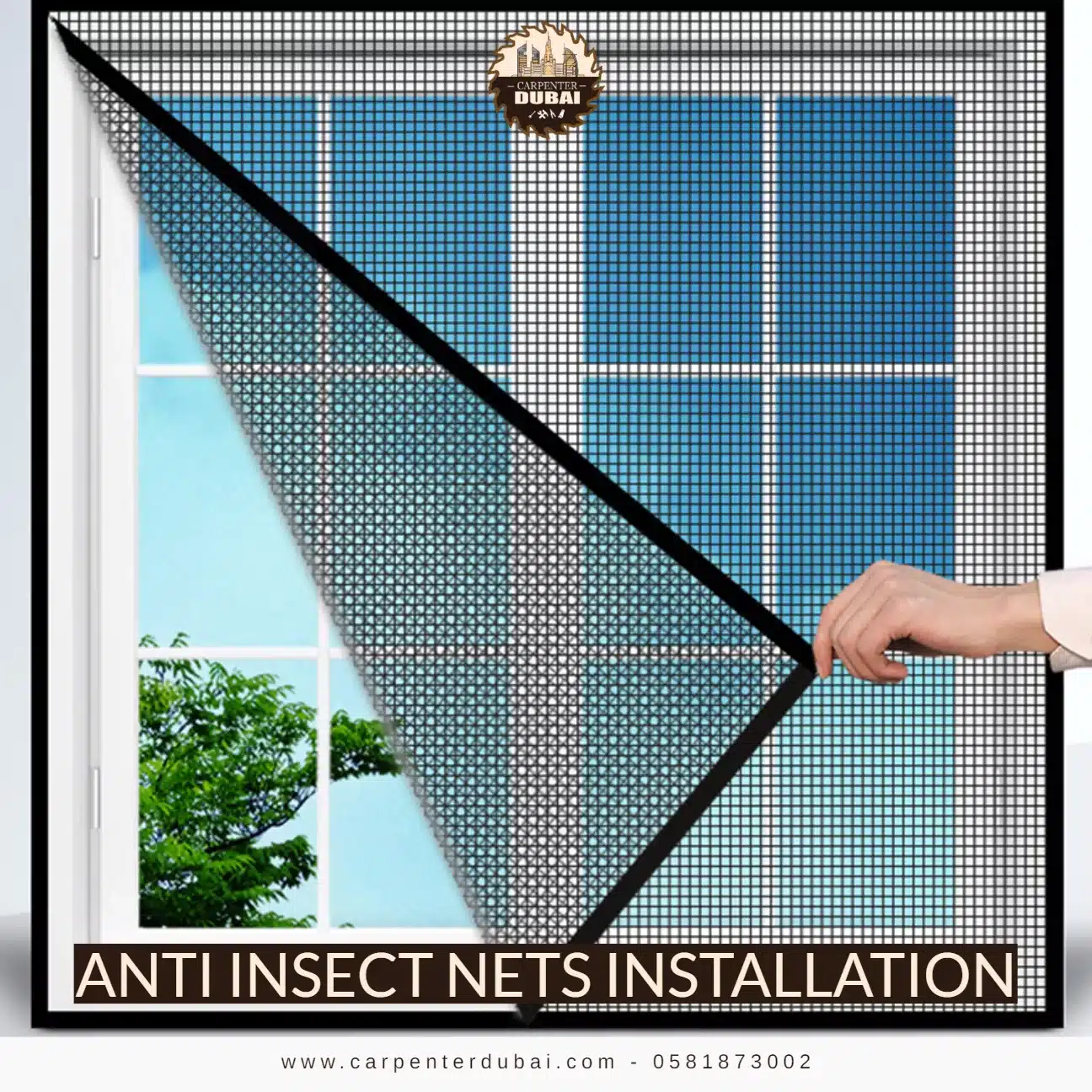 Anti Insect Nets Installation