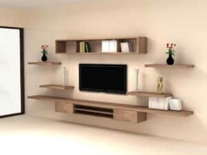 TV console mounting service