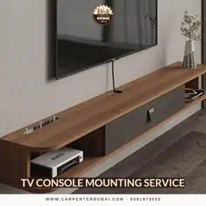 TV Console Mounting Service