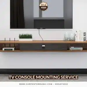 TV Console Mounting Service