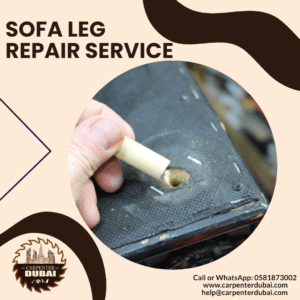 Sofa leg repair