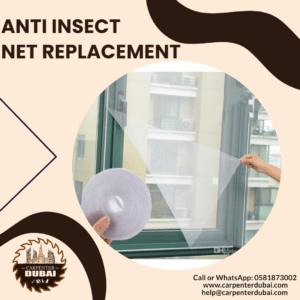 anti insect net replacement