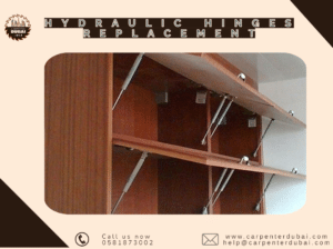 Hydraulic hinges replacement