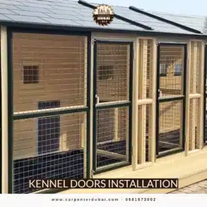 Kennel Doors Installation