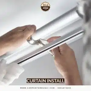 Curtain Install