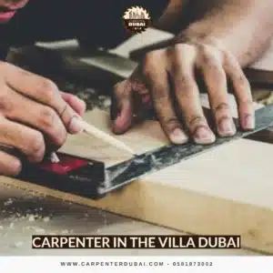 Carpenter in The Villa Dubai